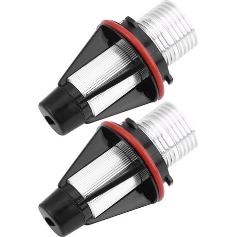 2pcs Anneaux LED 6000K 5W pour Phares BMW E60 E61 E39 E53 (1/5)