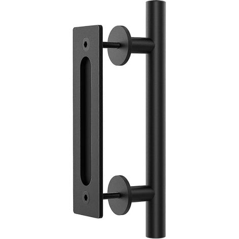 Poignée de porte de grange coulissante, poignée de porte de grange robuste, poignée de tirage, poignée de porte coulissante (1/5)