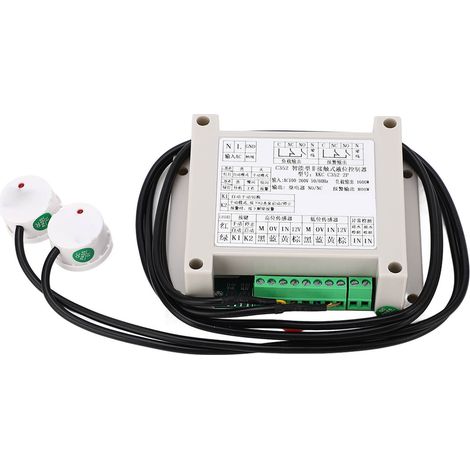 Contrôleur de niveau de liquide sans contact, sensibilité réglable, capteur de niveau d'eau automatique, AC100‑260V (1/5)