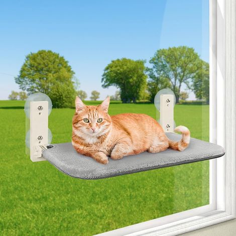 1 Perchoir Chat, Pliable, Acier Inoxydable, Hamac, 18 Kg, Fenêtre Et Mur (1/5)