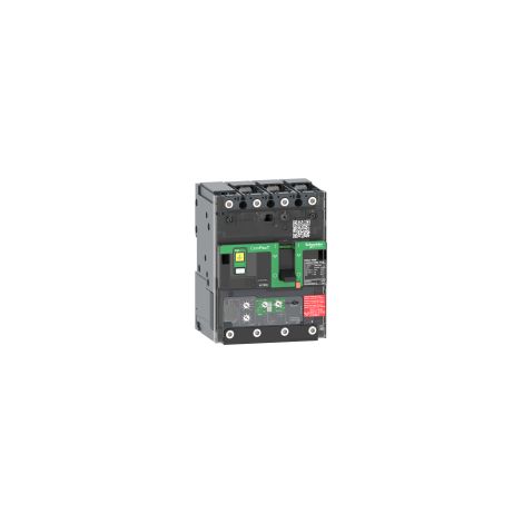 Interruttore scatolato ComPacT NSXm New Gen 25kA, Vigi 100A, 3 poli, con connettori per capocorda - C11B34V100B