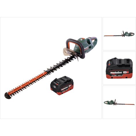 Tagliasiepi a batteria Metabo HS 18 LTX BL 75 18 V 75 cm senza spazzole + 1x batteria 8,0 Ah - senza caricabatteria
