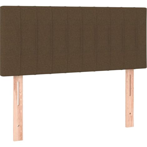 Maison Exclusive - Kopfteil Dunkelbraun 90x5x78/88 cm Stoff