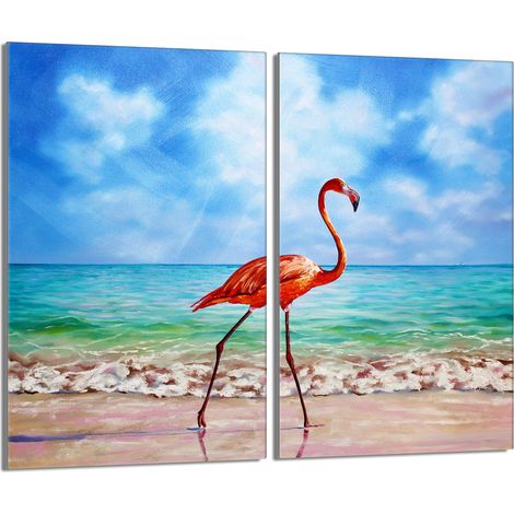 Placa protectora de vidrio para estufa 2x30x52 Flamingo (1/5)