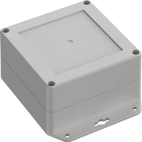 TRU COMPONENTS 6U07111106619 TC-13865288 Alloggiamento industriale 136.5 x 106.5 x 60.1 Policarbonato Grigio luminescen