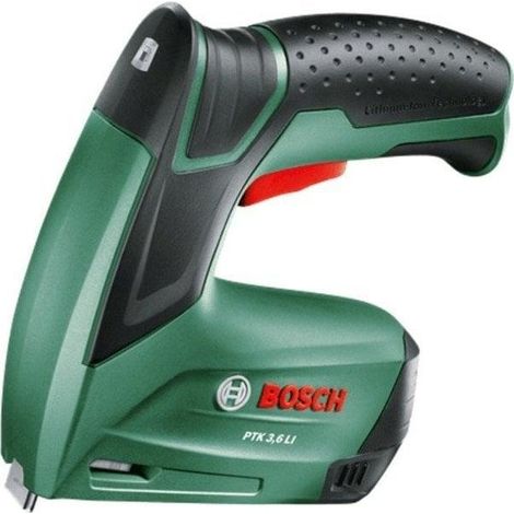 Bosch PTK 3,6 LI Grapadora eléctrica ligera y compacta
