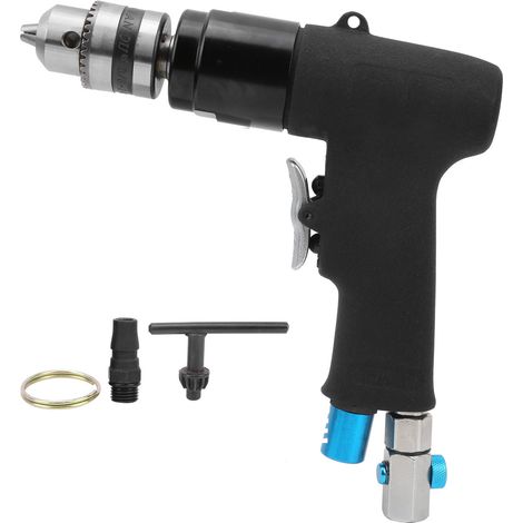 Pneumatic Drilling Machine Air Drill Gun Type with CW and CCW Switch YC‑1081 10mmJapanese Style (1/5)
