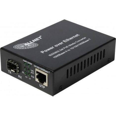 Convertitore allnet ALL-MC202P-SFP1-POE 15.4 W 1000 Mbit/s (1/4)