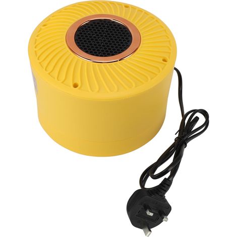 Chauffage de bureau portable PTC étirable, silencieux, anti-basculement, protection haute température, rapide et économique, 220V prise UK. (1/5)