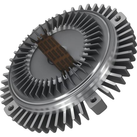 Frizione della ventola di raffreddamento del radiatore, materiale in alluminio, diametro 8 pollici, altezza 3,5 pollici, compatibile con BMW 533i/318Ti/318iS/Z3, installazione a bullone (1/5)