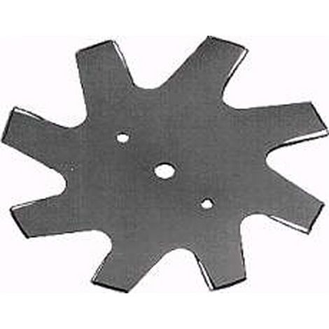 Lame de débroussailleuse 8 dents 229x12,7x2,3 mm ref FGP114263 (1/2)