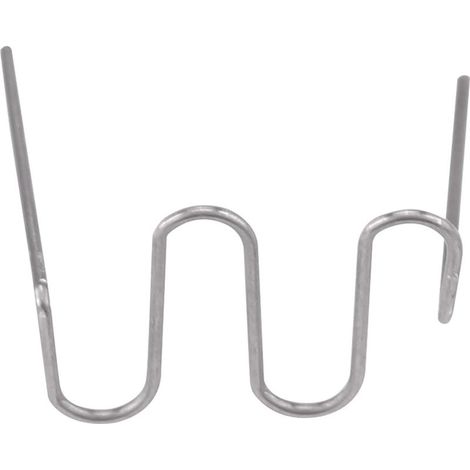 Kit d'outils pour réparation de pare-chocs automobile, 100 pièces, 0.6mm, agrafes de soudage prédécoupées, Style "vague" (1/5)
