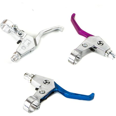 STI Leve Freno 2 Dita per Minimoto Motard MTB Completamente in Alluminio