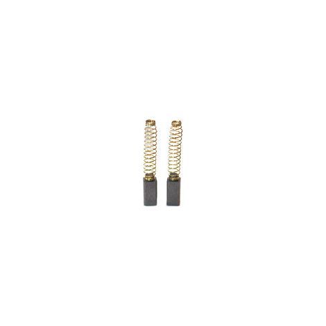 Set aus 2 anpassbaren Kohlen für Black & Decker, Elu. Maße 6,3 x 6,3 x 13 mm.