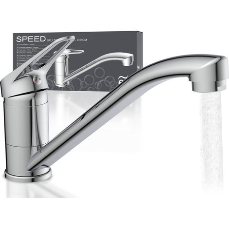 EISL Wasserhahn Küche Einhebelmischer Küchenarmatur Spültischarmatur Mischbatterie Spülbecken Klassisch 360 Grad schwenkbar NI182SCR (1/5)