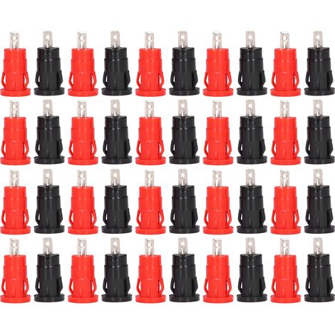 20 paires douilles banane 4mm, haute performance, longue durée de vie, utilisation large pour tests électriques, accessoires de qualité (1/5)