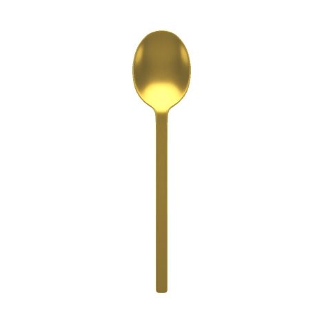 Juego de cucharas para moca de 6 piezas. Regalo Oro Ice, St / Mepra
