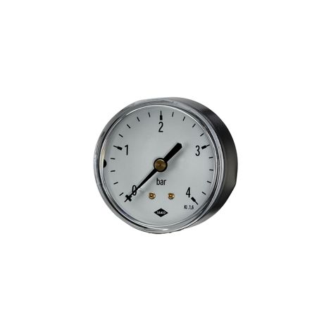 Klein-Manometer Fig.2601(1) 1/4" 50mm Dm 0-16 bar Anschl.hinten