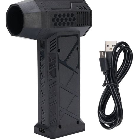 Ortviai Souffleur Électrique Sans Fil – Ventilateur Turbo 130 000 tr/min, 4 Vitesses, Batterie 4000 mAh pour Clavier, Voiture, Extérieur (1/5)