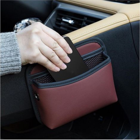 Borsa portaoggetti per auto Adatta per il lato - Borsa portaoggetti per auto - Rossa (1/5)