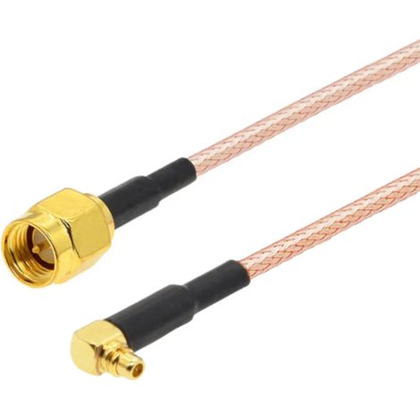 Cavo pigtail MMCX / connettore SMA RG316 da 30 cm (1/2)