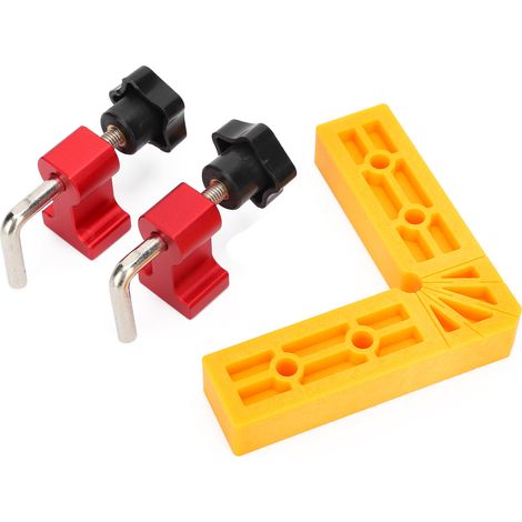 Étau d'assemblage à 90° pour bois, serre-joint d'angle 120 mm, outil de menuiserie professionnel
