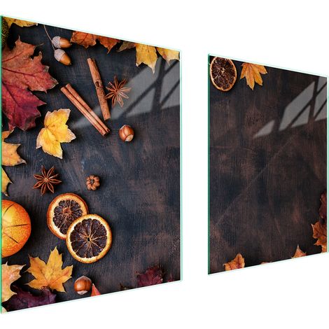 GLASSCHUTZPLATTE FÜR HERD 85x52 BLÄTTER (1/5)