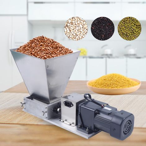 Electric Grain Mill Barley Grinder Malt Crusher 2 Roller Food Industry Homebrew (1/5)