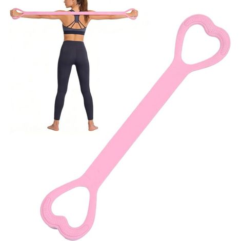 Bandes De Résistance pour Les Bras,Expanseur Thoracique Ergonomique À Haute Élasticité Bande de Résistance Entraînement Étirement - pour Yoga, Pilates, Bureau, Voyage, Maison