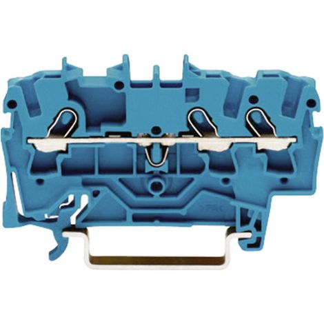 WAGO 2001-1304 Durchgangsklemme 4.20 mm Zugfeder Belegung: N Blau 1 St.