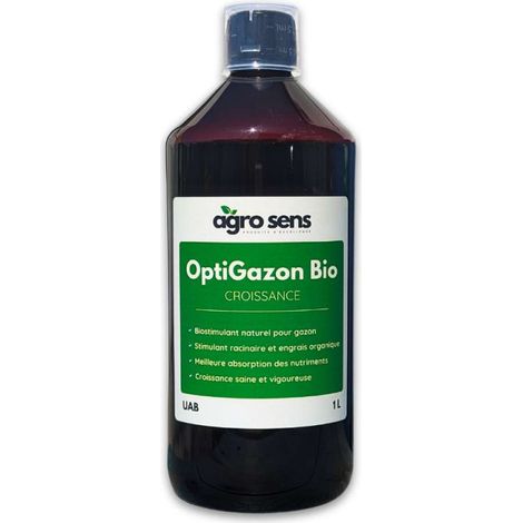 OptiGazon : Croissance - engrais liquide pour gazon - 1 Litre