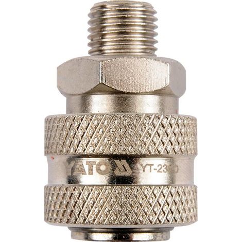 RACCORD RAPIDE FEMELLE YATO FILETAGE EXTERNE 1/4"" 2390