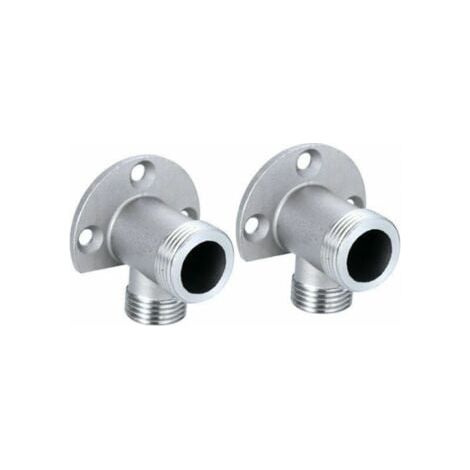 Kits de instalación para conectar tuberías a grifos expuestos, sistemas de ducha exterior, mezcladores termostáticos, conversiones de superficie integradas (1/4)
