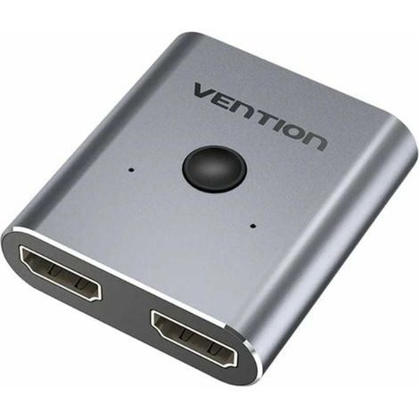 VENTION Commutatore HDMI 4K@60Hz, commutatore HDMI bidirezionale in alluminio 2.0 2 ingressi a 1 uscita o commutatore 1 in 2 out, supporta 4K, 3D e 1080P HDR HDCP 2.2, per TV PC DVD PS4 PS5 PS5 Xbox B (1/5)