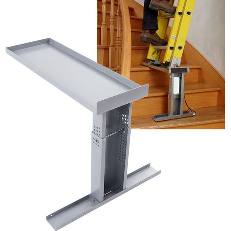 Stabilisateurs d'échelle, niveaux à bulle pour pieds d'échelle, patins pour pieds d'échelle et bases de support pour échelles simples et télescopiques. (1/5)