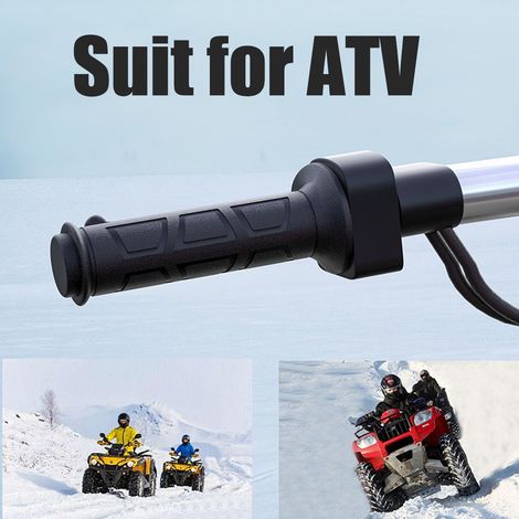 Verstellbare 12V Motorrad-Heizgriffe, wasserdichte, rutschfeste Lenkerüberzüge, universelle elektrische Heizung, wasserabweisende Wintergriffe, verstellbares Paar. (1/5)