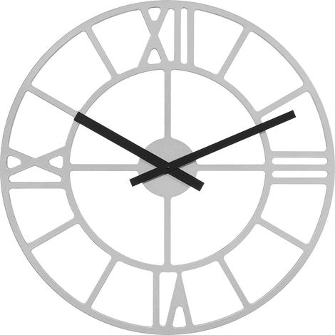 Horloge Murale en Bois et Plastique Rouge/Noir 68 x 26 x 5 cm
