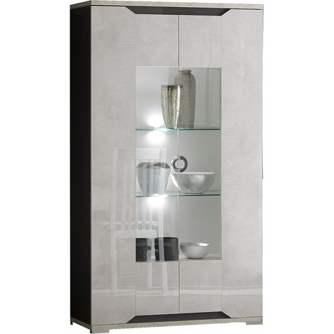 BRISE - Vitrine 2 Portes avec Led (1/3)