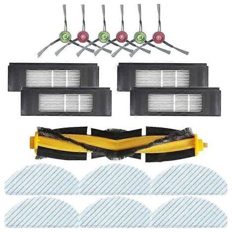 Lot de 17 pi��ces de rechange/accessoires compatibles avec l'aspirateur Yeedi Vac 2 Pro