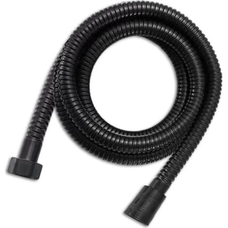 Stainless steel shower hose, chrome finish, 1.5 meters (1/4 fitting), anti-twist and anti-kink. (1/5)