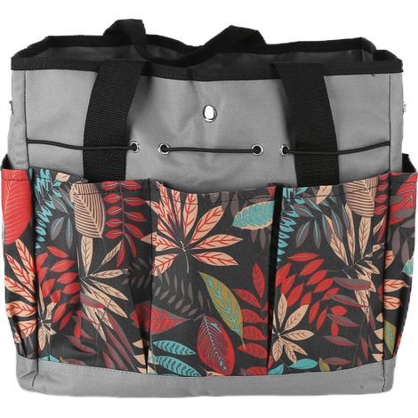 Garden Tote Bag 600D Oxford Cloth Multiple Pockets Lightweight and Durable Garden Tools Storage Pouch (1/5)