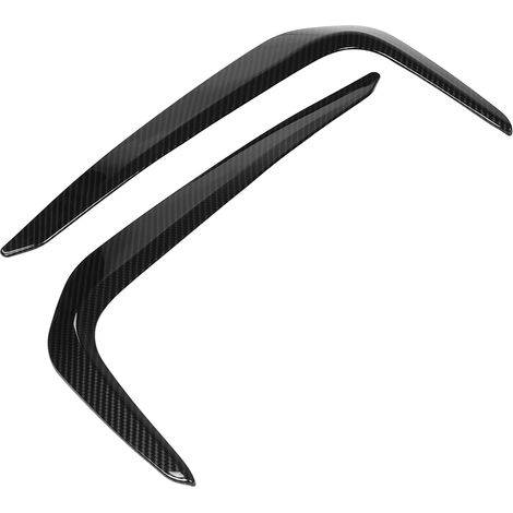 Enjoliveur de feu antibrouillard avant en deux parties, style fibre de carbone, pour les modèles BMW Série 5 M Sport G30 2017-2018. (1/5)