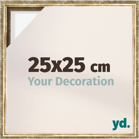 Your Decoration - Cadre flottant - Or Antique - Cadre en caisse américaine pour toile sur chassis - MDF - Lyon (1/5)