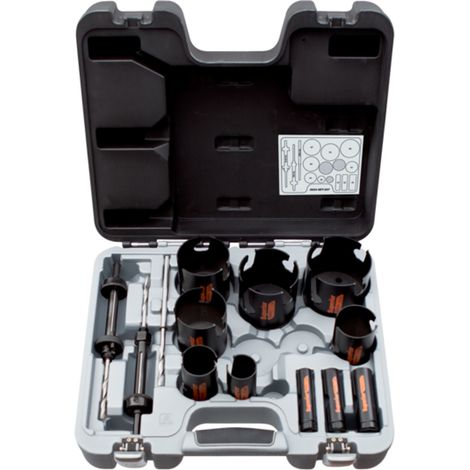 Bahco Superior Universal Lochsägen Satz 19 bis 83 mm - 14 tlg. (1/3)