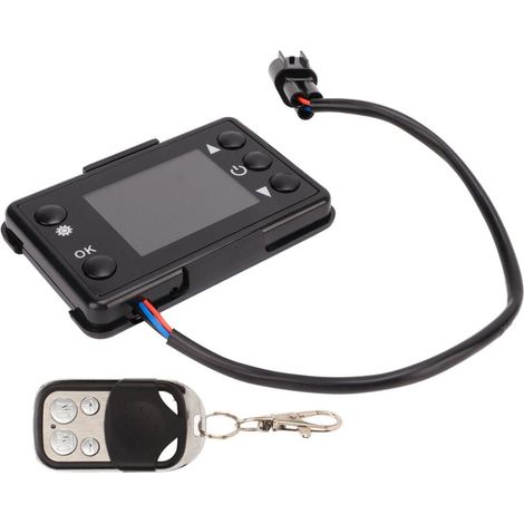 Chauffage Stationnement Diesel Avec Moniteur LCD Télécommande Pour Voiture Camion Bateau (1/4)