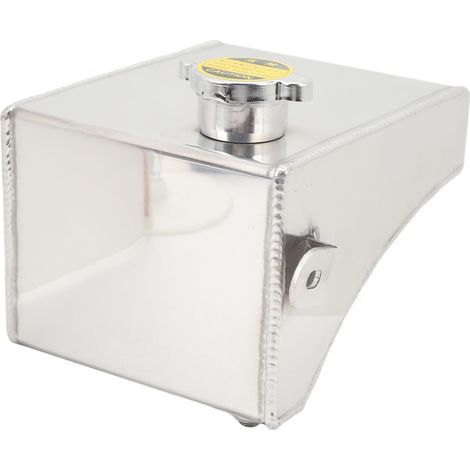 Bouchon de Liquide de Refroidissement Réservoir Anti-Fuite Aluminium Radiateur Expansion Kit Argent Compatible S13 Tous Modèles (1/5)