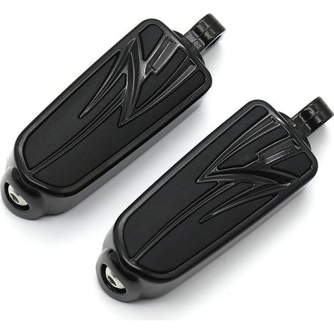 Universal black combined footrest bracket for Harley-Davidson Sport Dina Softail, 25 mm x 32 mm. Accessories