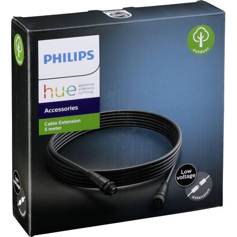 Philips Hue Außenverlängerung 5m Schwarz