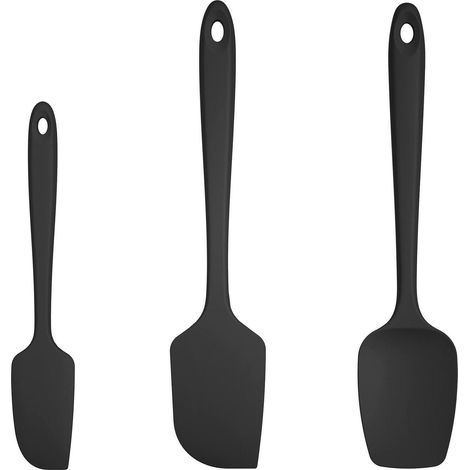 Silikon Teigschaber 3er-Set, hitzebeständig bis 315℃, flexibel