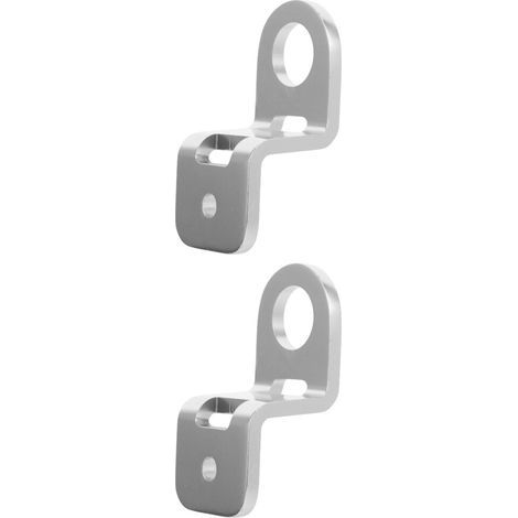 2Pièces Fixation Radiateur Auto Alliage Aluminium Design (1/2)